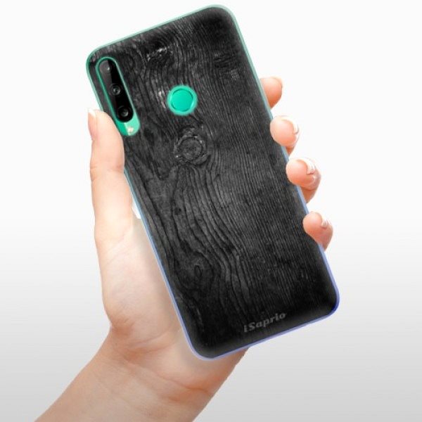 Kryt na mobil iSaprio Black Wood na Huawei P40 Lite E ...