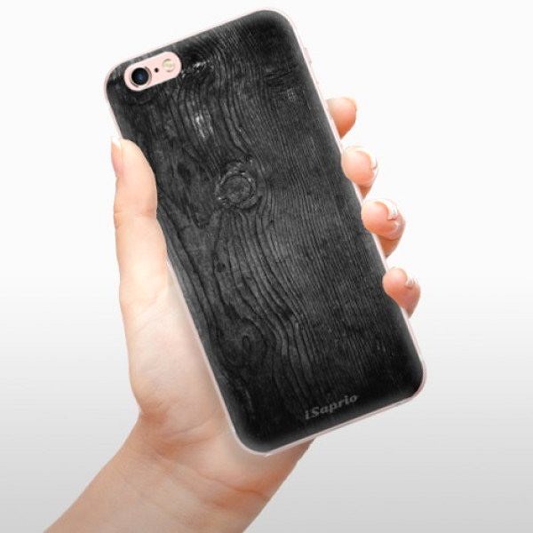 Kryt na mobil iSaprio Black Wood pre iPhone 6 Plus ...