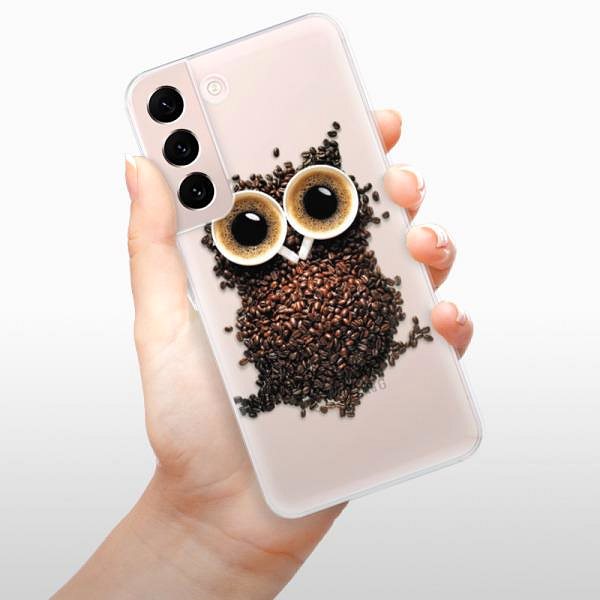 Kryt na mobil iSaprio Owl And Coffee pre Samsung Galaxy S22 5G ...