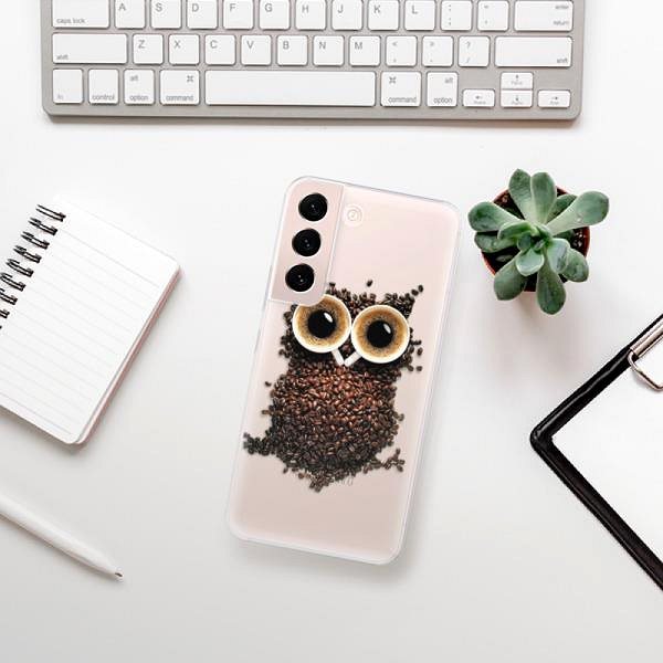 Kryt na mobil iSaprio Owl And Coffee pre Samsung Galaxy S22 5G ...