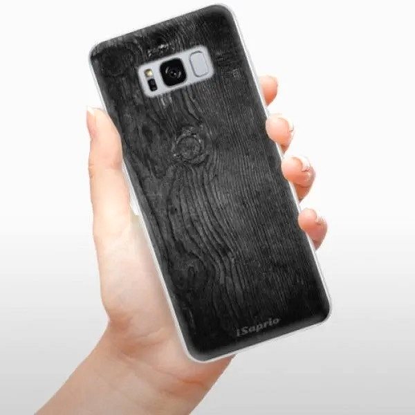 Kryt na mobil iSaprio Black Wood pre Samsung Galaxy S8 ...