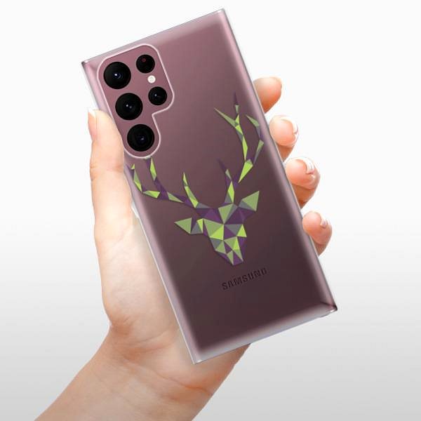 Kryt na mobil iSaprio Deer Green pre Samsung Galaxy S22 Ultra 5G ...