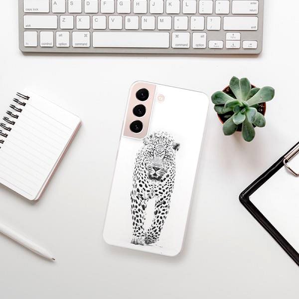 Kryt na mobil iSaprio White Jaguar pre Samsung Galaxy S22+ 5G ...