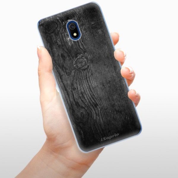 Kryt na mobil iSaprio Black Wood pre Xiaomi Redmi 8A ...