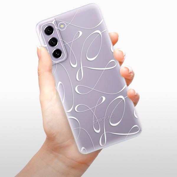 Kryt na mobil iSaprio Fancy – white pre Samsung Galaxy S21 FE 5G ...