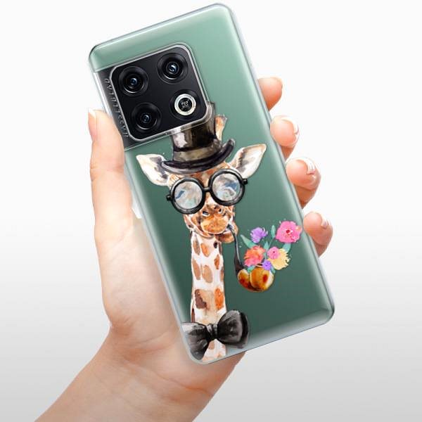 Kryt na mobil iSaprio Sir Giraffe pre OnePlus 10 Pro ...