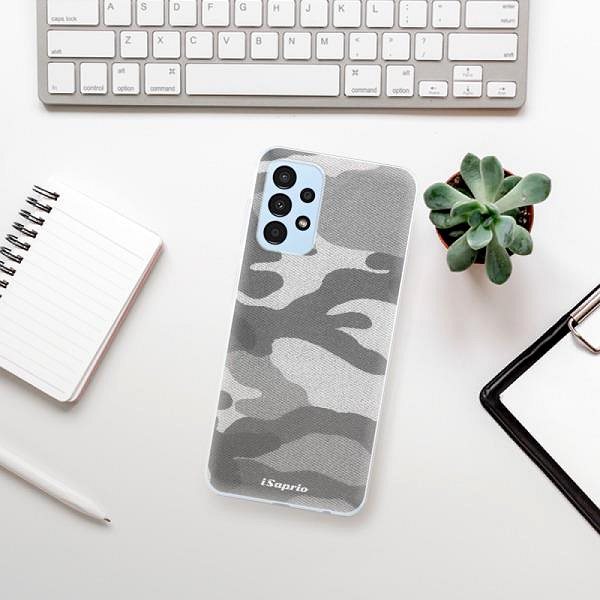 Kryt na mobil iSaprio Gray Camuflage 02 pre Samsung Galaxy A13 ...