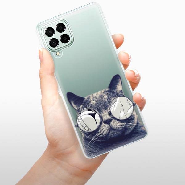 Kryt na mobil iSaprio Crazy Cat 01 na Samsung Galaxy M53 5G ...
