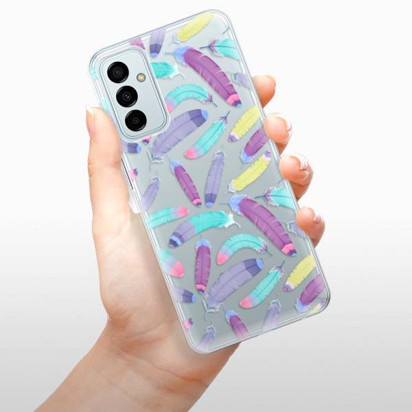 Kryt na mobil iSaprio Feather Pattern 01 na Samsung Galaxy M23 5G ...