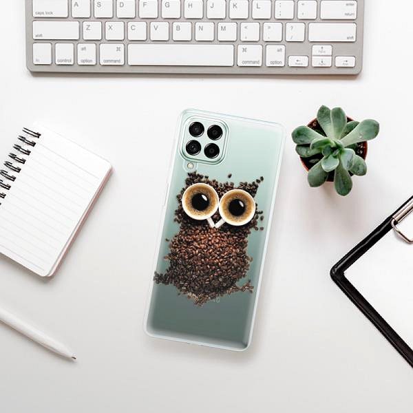 Kryt na mobil iSaprio Owl And Coffee pre Samsung Galaxy M53 5G ...