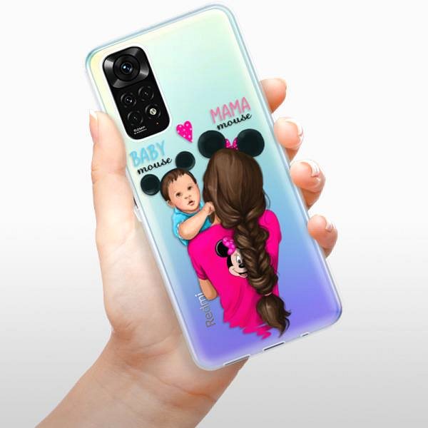 Kryt na mobil iSaprio Mama Mouse Brunette and Boy na Xiaomi Redmi Note 11/Note 11S ...