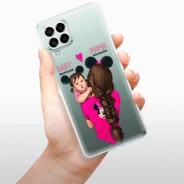 Kryt na mobil iSaprio Mama Mouse Brunette and Girl na Samsung Galaxy M53 5G ...