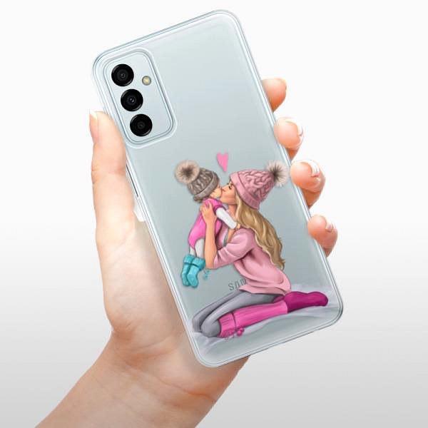 Kryt na mobil iSaprio Kissing Mom Blond and Girl pre Samsung Galaxy M23 5G ...