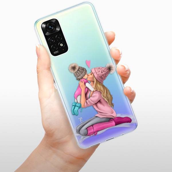 Kryt na mobil iSaprio Kissing Mom Blond and Girl pre Xiaomi Redmi Note 11/Note 11S ...