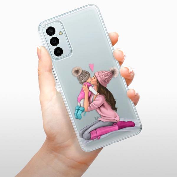 Kryt na mobil iSaprio Kissing Mom Brunette and Girl pre Samsung Galaxy M23 5G ...