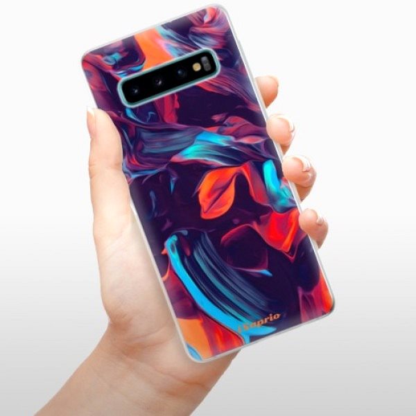 Kryt na mobil iSaprio Color Marble 19 pre Samsung Galaxy S10 ...
