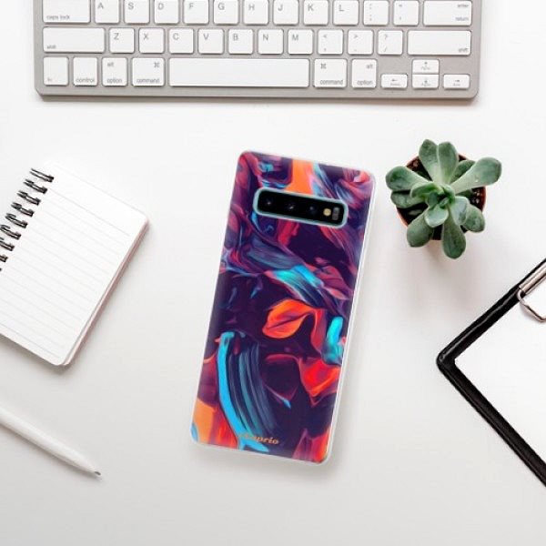 Kryt na mobil iSaprio Color Marble 19 pre Samsung Galaxy S10 ...