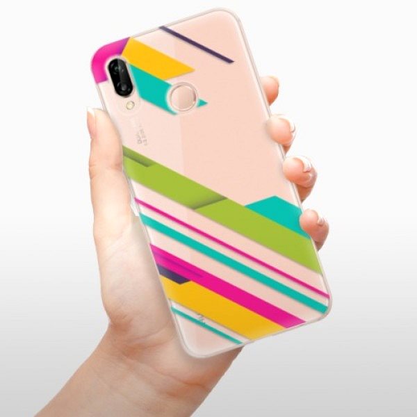 Kryt na mobil iSaprio Color Stripes 03 pre Huawei P20 Lite ...