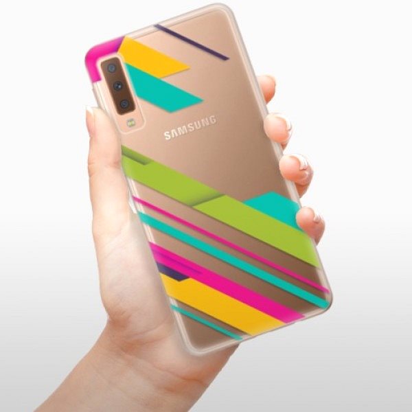 Kryt na mobil iSaprio Color Stripes 03 na Samsung Galaxy A7 (2018) ...