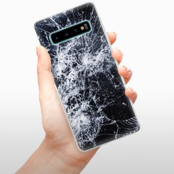 Kryt na mobil iSaprio Cracked pre Samsung Galaxy S10 ...