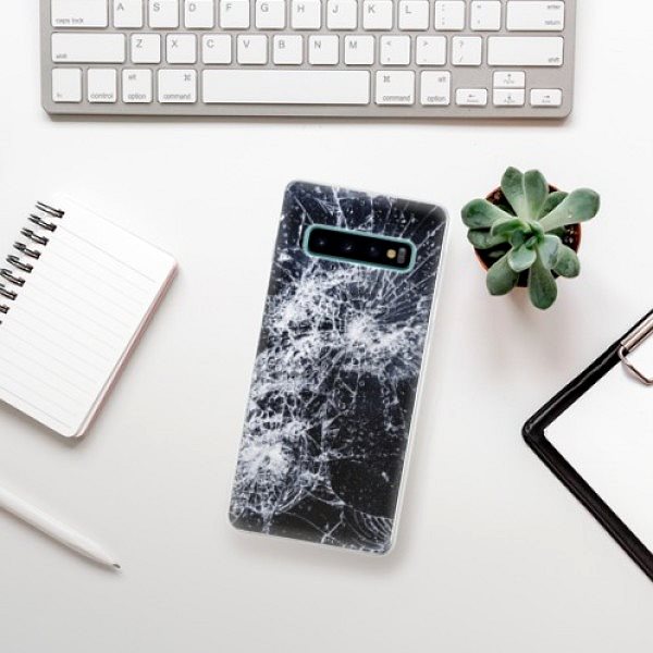 Kryt na mobil iSaprio Cracked pre Samsung Galaxy S10 ...
