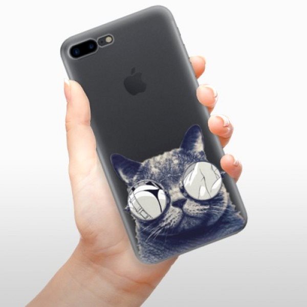 Kryt na mobil iSaprio Crazy Cat 01 na iPhone 7 Plus / 8 Plus ...
