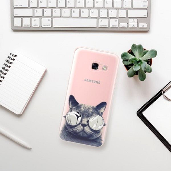 Kryt na mobil iSaprio Crazy Cat 01 pre Samsung Galaxy A3 2017 ...