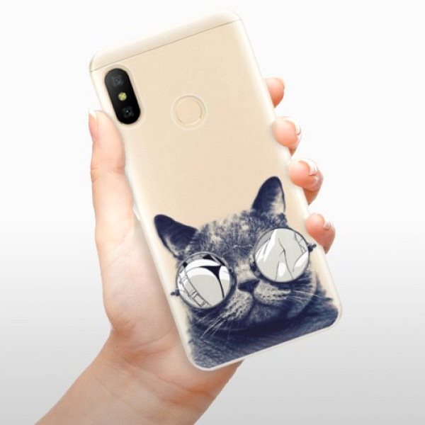 Kryt na mobil iSaprio Crazy Cat 01 na Xiaomi Mi A2 Lite ...