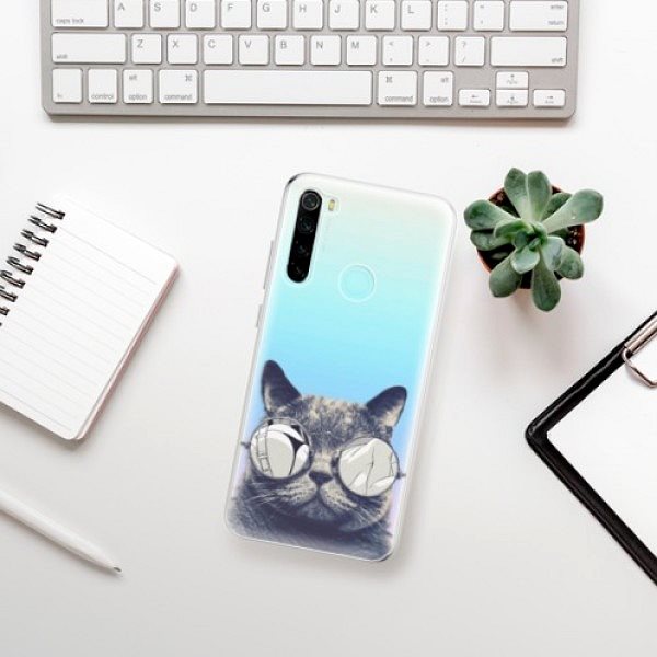 Kryt na mobil iSaprio Crazy Cat 01 pre Xiaomi Redmi Note 8 ...