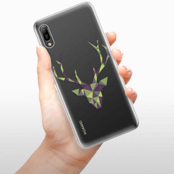 Kryt na mobil iSaprio Deer Green na Huawei Y6 2019 ...