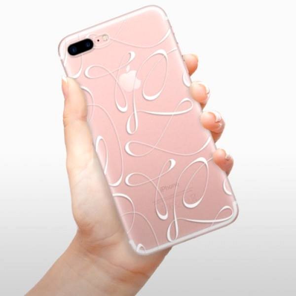 Kryt na mobil iSaprio Fancy white na iPhone 7 Plus / 8 Plus ...