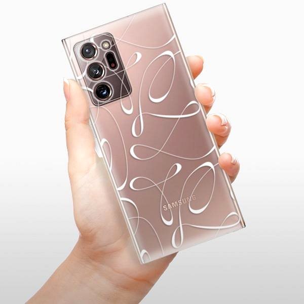 Kryt na mobil iSaprio Fancy white na Samsung Galaxy Note 20 Ultra ...