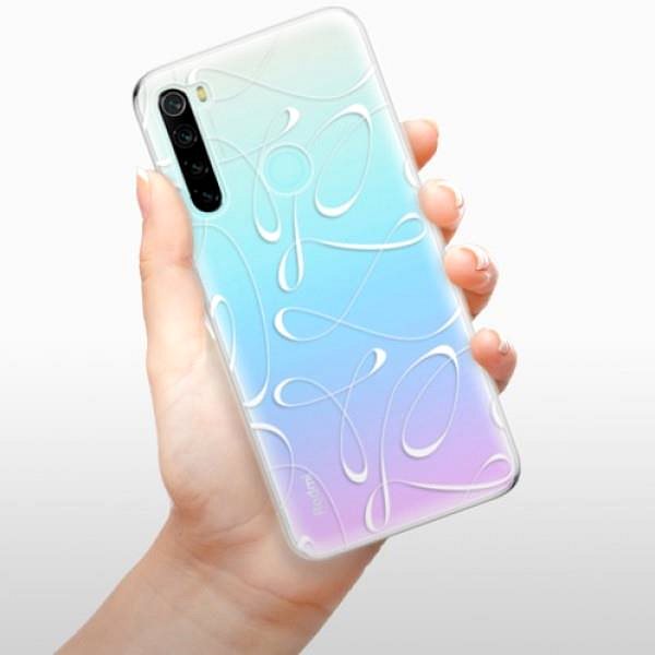 Kryt na mobil iSaprio Fancy white na Xiaomi Redmi Note 8 ...