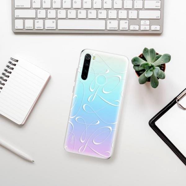 Kryt na mobil iSaprio Fancy white na Xiaomi Redmi Note 8 ...
