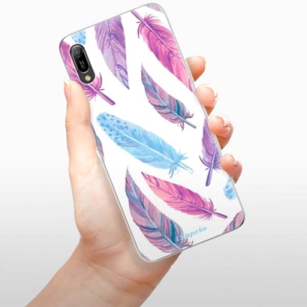 Kryt na mobil iSaprio Feather Pattern 10 na Huawei Y6 2019 ...