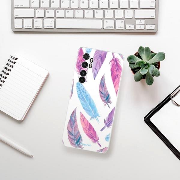 Kryt na mobil iSaprio Feather Pattern 10 na Xiaomi Mi Note 10 Lite ...