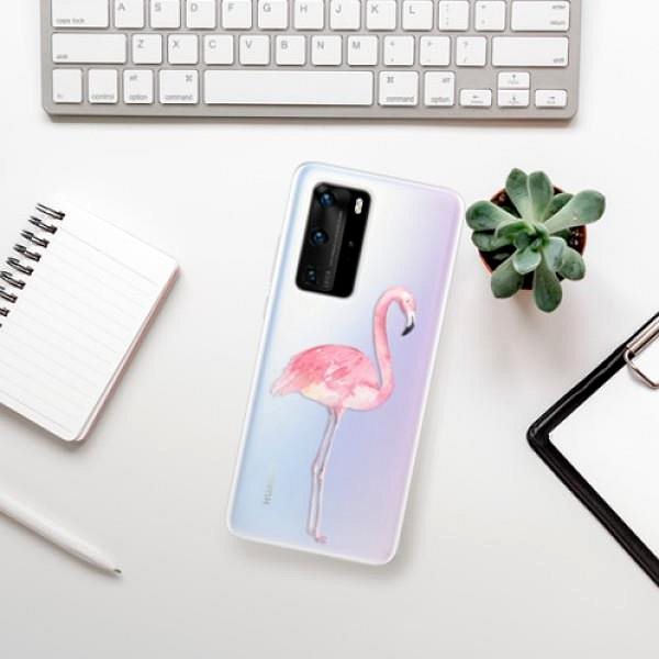 Kryt na mobil iSaprio Flamingo 01 na Huawei P40 Pro ...