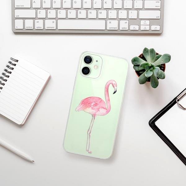 Kryt na mobil iSaprio Flamingo 01 na iPhone 12 mini ...