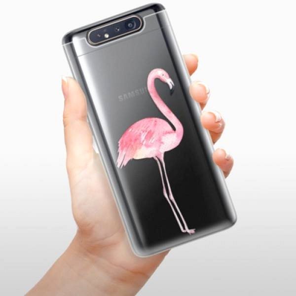 Kryt na mobil iSaprio Flamingo 01 na Samsung Galaxy A80 ...