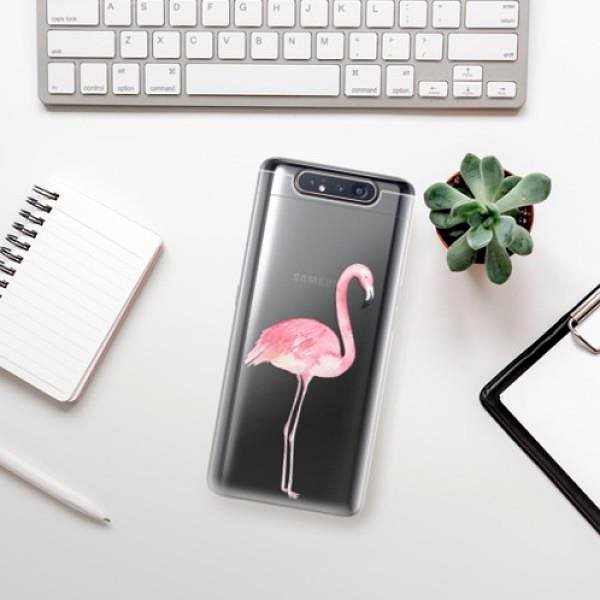 Kryt na mobil iSaprio Flamingo 01 na Samsung Galaxy A80 ...