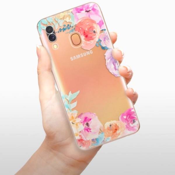 Kryt na mobil iSaprio Flower Brush na Samsung Galaxy A40 ...