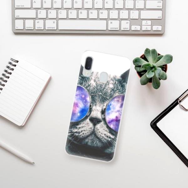 Kryt na mobil iSaprio Galaxy Cat na Samsung Galaxy A20e ...