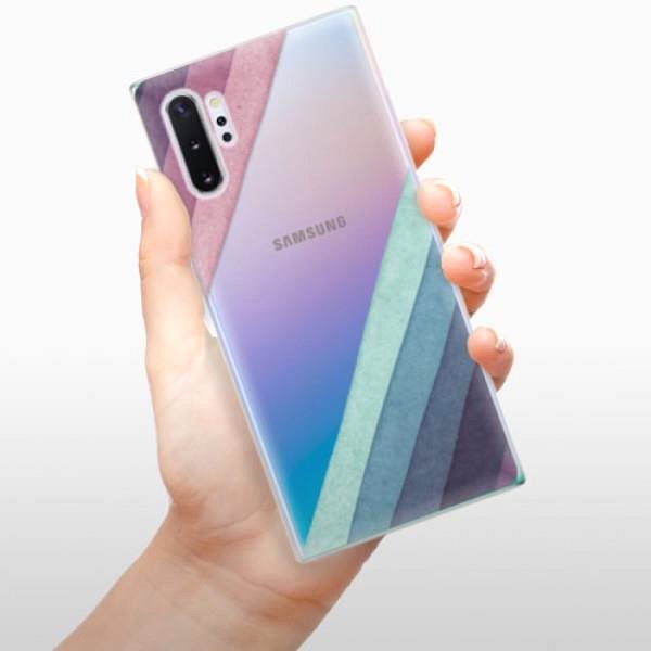 Kryt na mobil iSaprio Glitter Stripes 01 na Samsung Galaxy Note 10+ ...