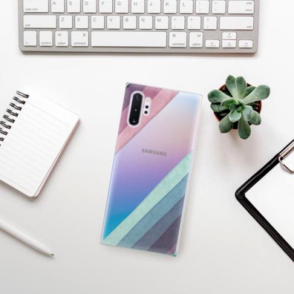 Kryt na mobil iSaprio Glitter Stripes 01 na Samsung Galaxy Note 10+ ...