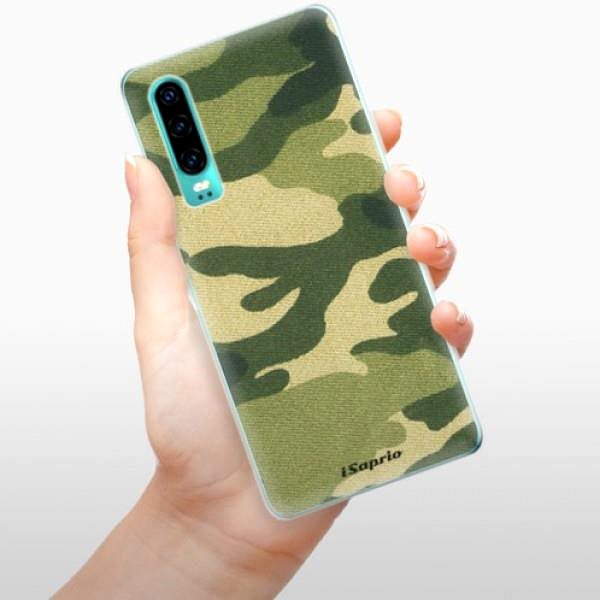 Kryt na mobil iSaprio Green Camuflage 01 na Huawei P30 ...
