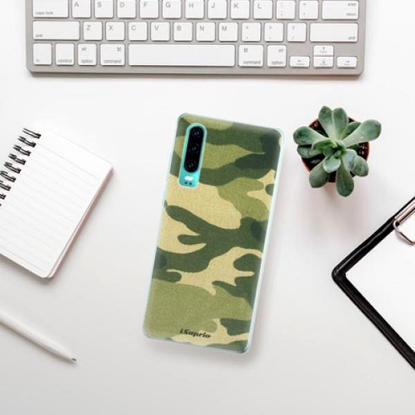 Kryt na mobil iSaprio Green Camuflage 01 na Huawei P30 ...