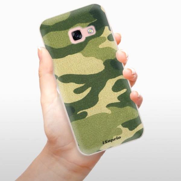 Kryt na mobil iSaprio Green Camuflage 01 pro Samsung Galaxy A3 2017 ...