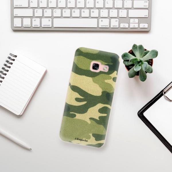 Kryt na mobil iSaprio Green Camuflage 01 pro Samsung Galaxy A3 2017 ...