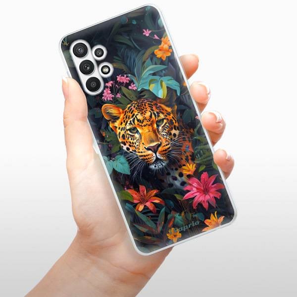 Kryt na mobil iSaprio Flower Jaguar - Samsung Galaxy A32 LTE ...