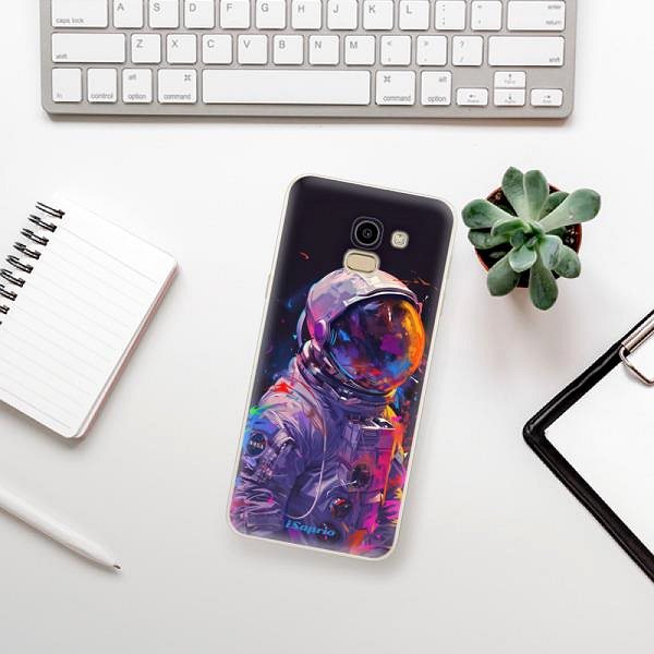 Kryt na mobil iSaprio Neon Astronaut - Samsung Galaxy J6 ...